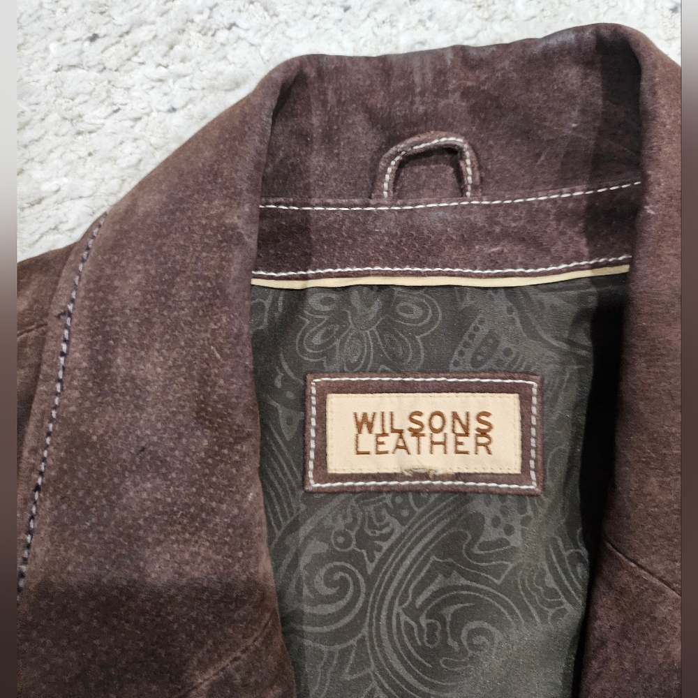 Vintage Wilsons Leather/ Suede Jacket - Picture 2 of 5